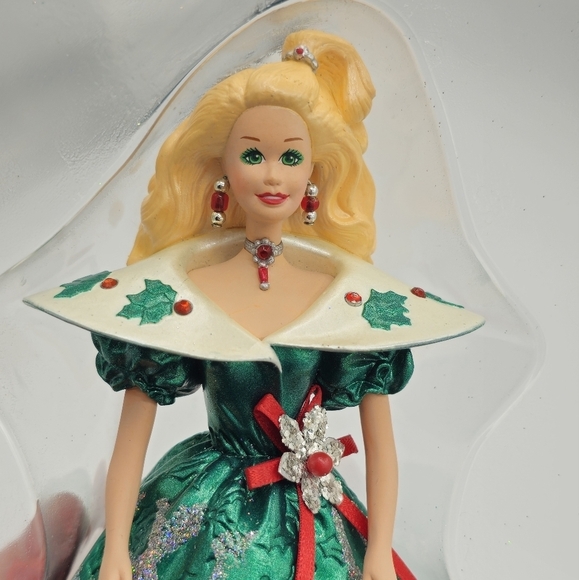 Vintage 1996 Hallmark Holiday Barbie Stocking Hanger - Picture 4 of 5